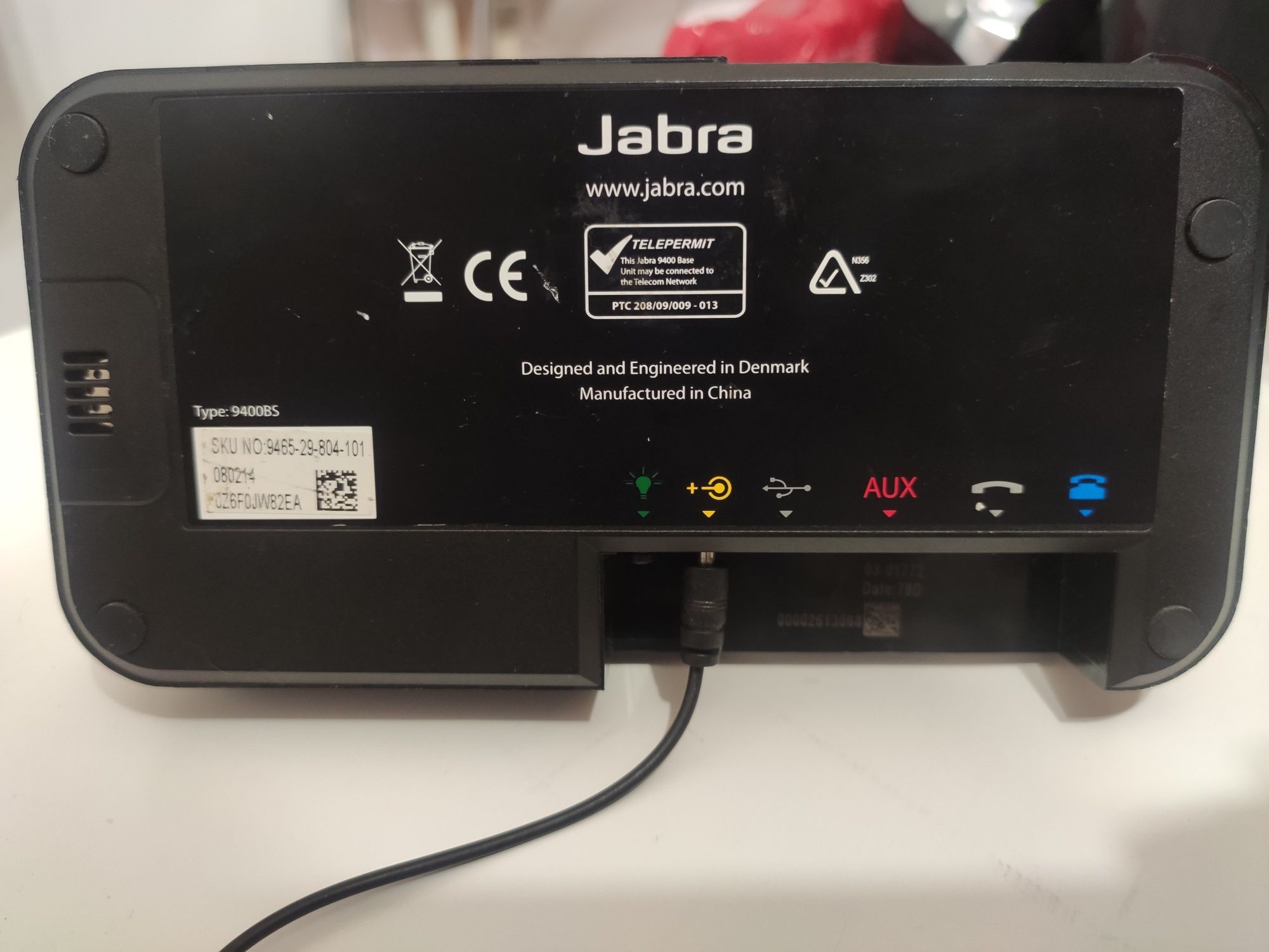 Casti bluetooth Jabra Pro 9470 duo pachet complet