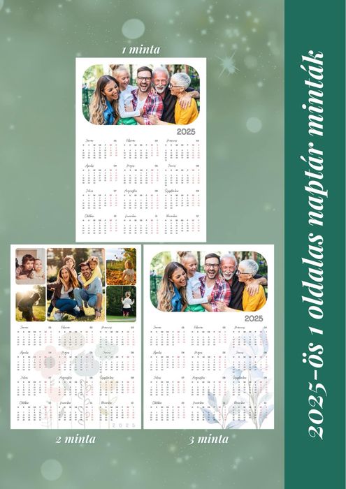 Calendar foto personalizat 2026, foto magnet