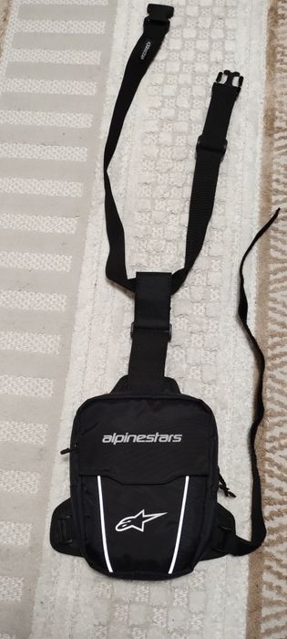 Мото чанта за бедро Alpinestars Access Black