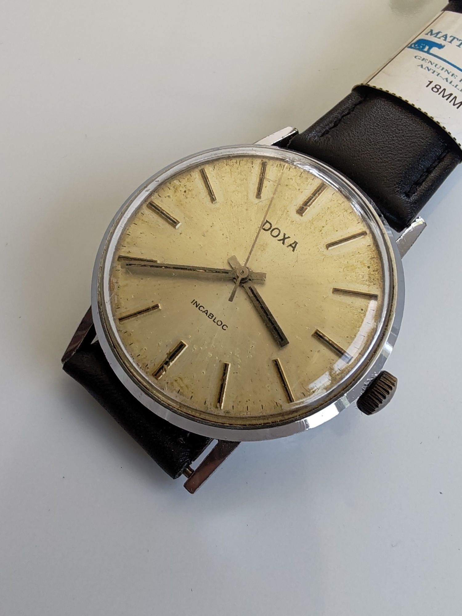 Ceas Doxa Int Manuala 35 mm Funcționează excelent!