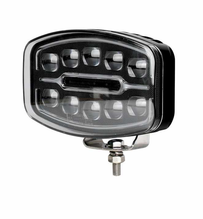 180W Мощни LED Диодни Фарове Халогени за Ролбар на Камион Джип 12V 24V