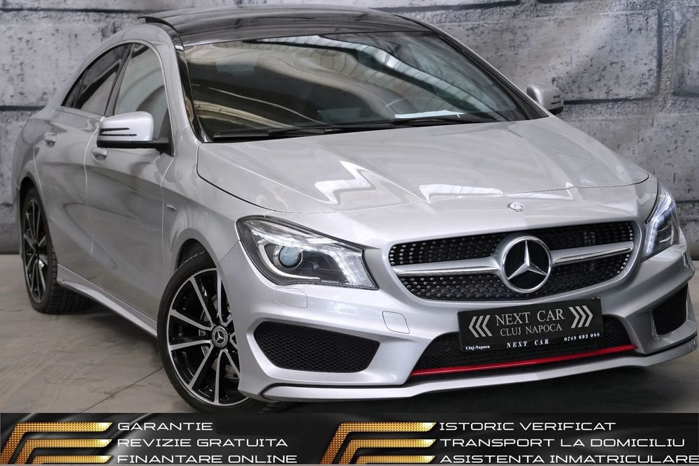 Mercedes-Benz CLA GARANTIE*RATE*Revizie*AMG*Automata*Trapa*211Cp*Bixenon*Led*Navi*Piele