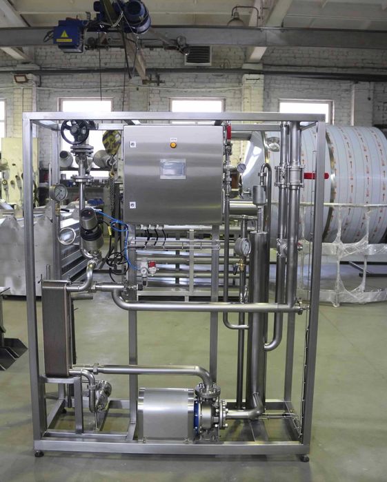 Подготовки горячей воды ГВС для молочного и пищевого оборудования