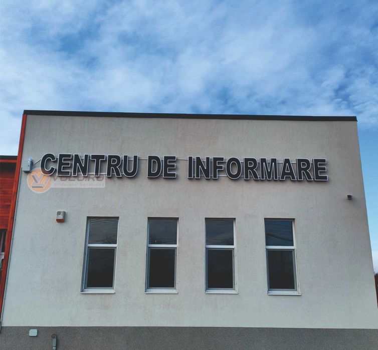 Litere Volumetrice Iluminate LED, Neiluminate