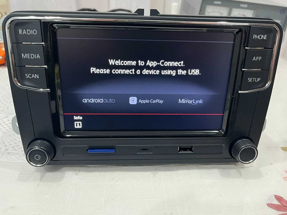 RCD 440 pro vw-Apple CarPlay-Android auto-model Mib2-Rns 510