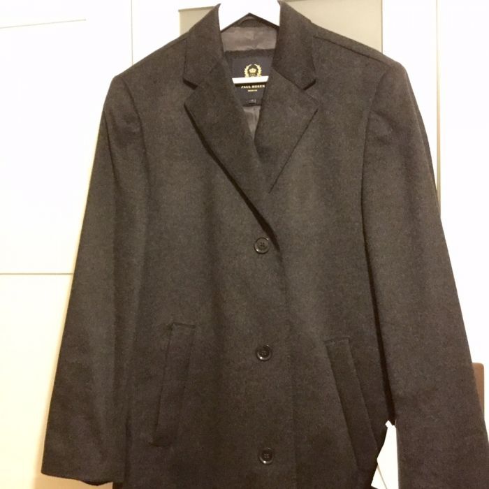 Palton barbati Paul Rosen Heritage, marime 48-50, casmir 100%, nou