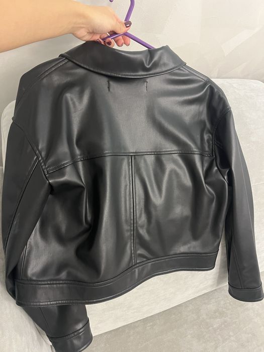 Кожено яке Zara XS