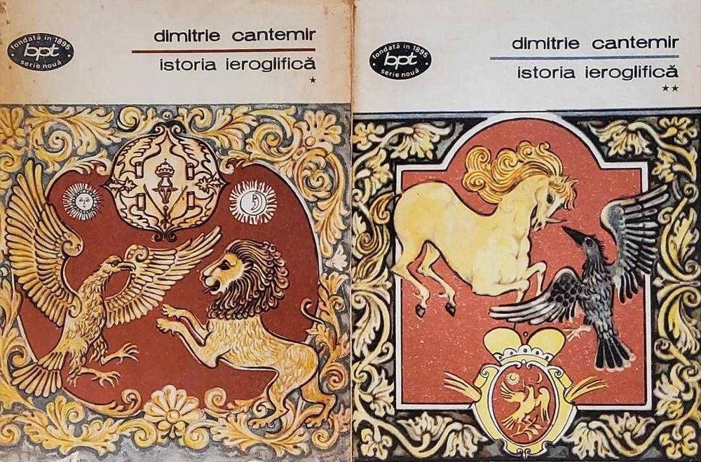 Istoria Ieroglifică - Dimitrie Cantemir, Data apariție: 1983, 2 volume