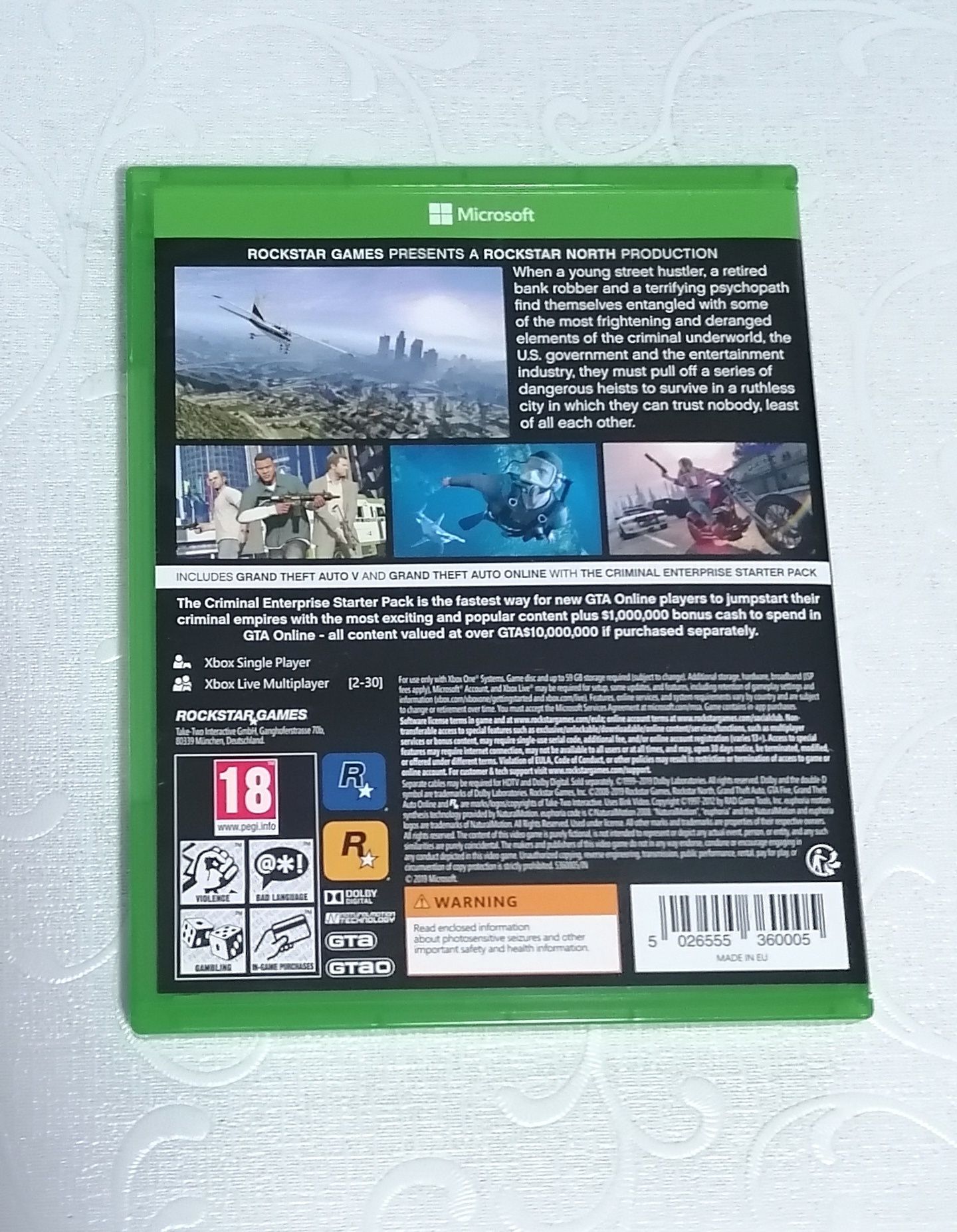 Gta 5 premium edition pentru xbox one