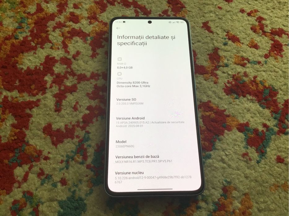 Xiaomi 13 T alpine blue 8/256 gb in stare excelenta