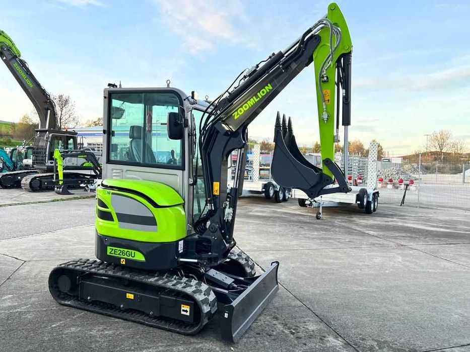 Mini Excavator 2,8t NOU ZOOMLION Premium cu Garantie 60 LUNI