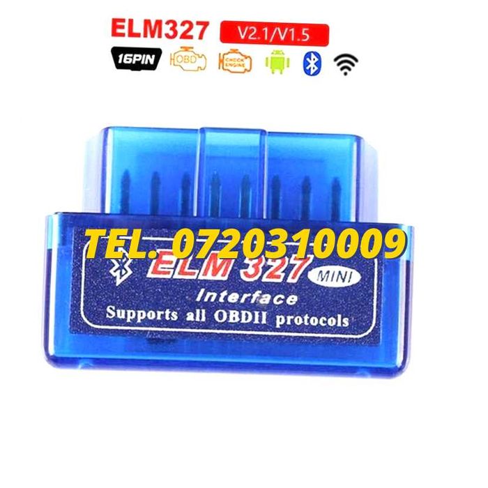 Adaptor Bluetooth Obd2 V21 Elm327 Mini  Torque Pro