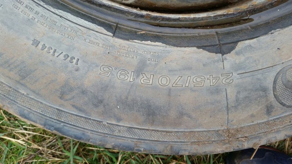Гума 245 70 19.5 с джанта семперит