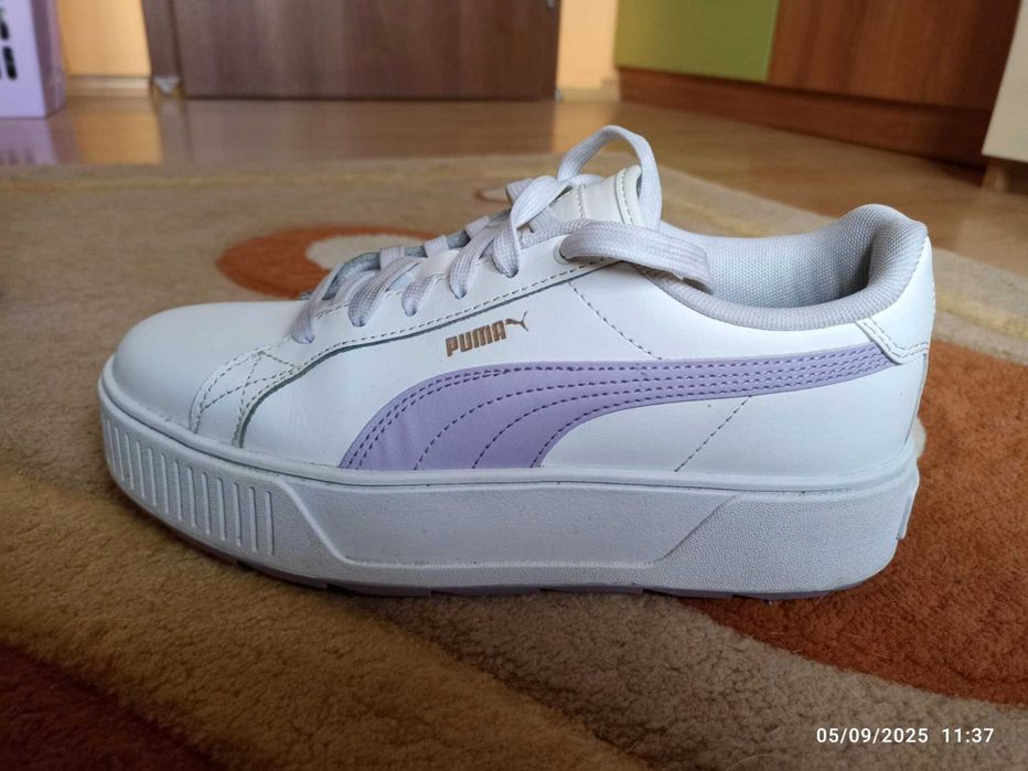 Дамски кожени сникърси PUMA Karmen L, EUR 39