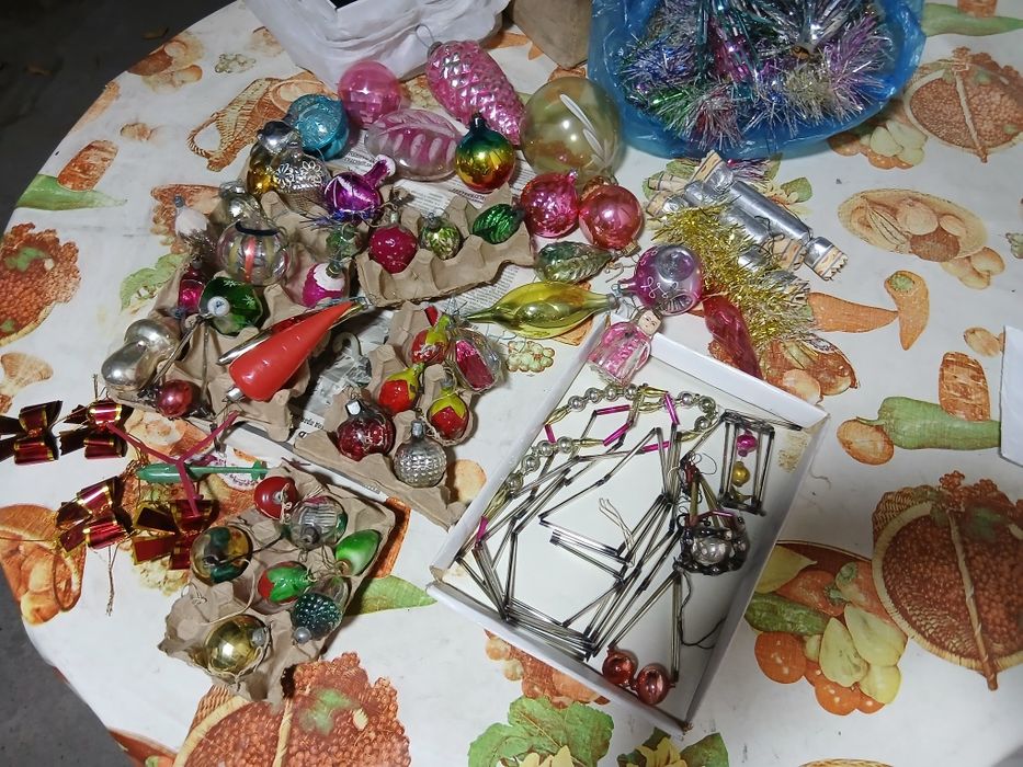 Игрушки на ёлку СССР.