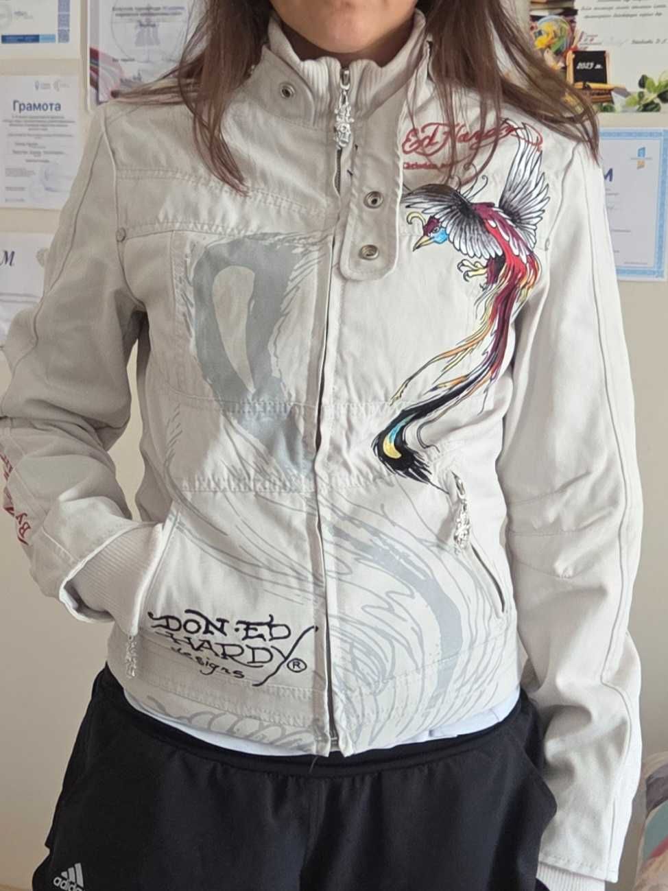 Куртка xs Ed Hardy by Cristian Audigier