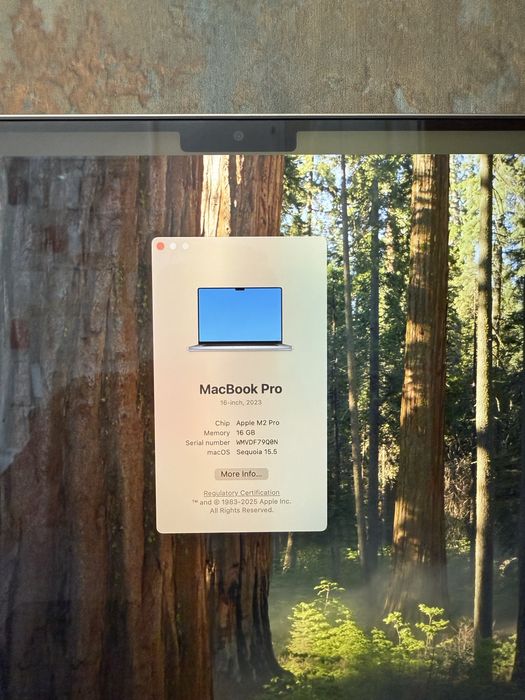 **ATS GSM**MacBook Pro 2023 M2 Pro 16-inch A2780 / 16Gb ram /Ssd 512gb