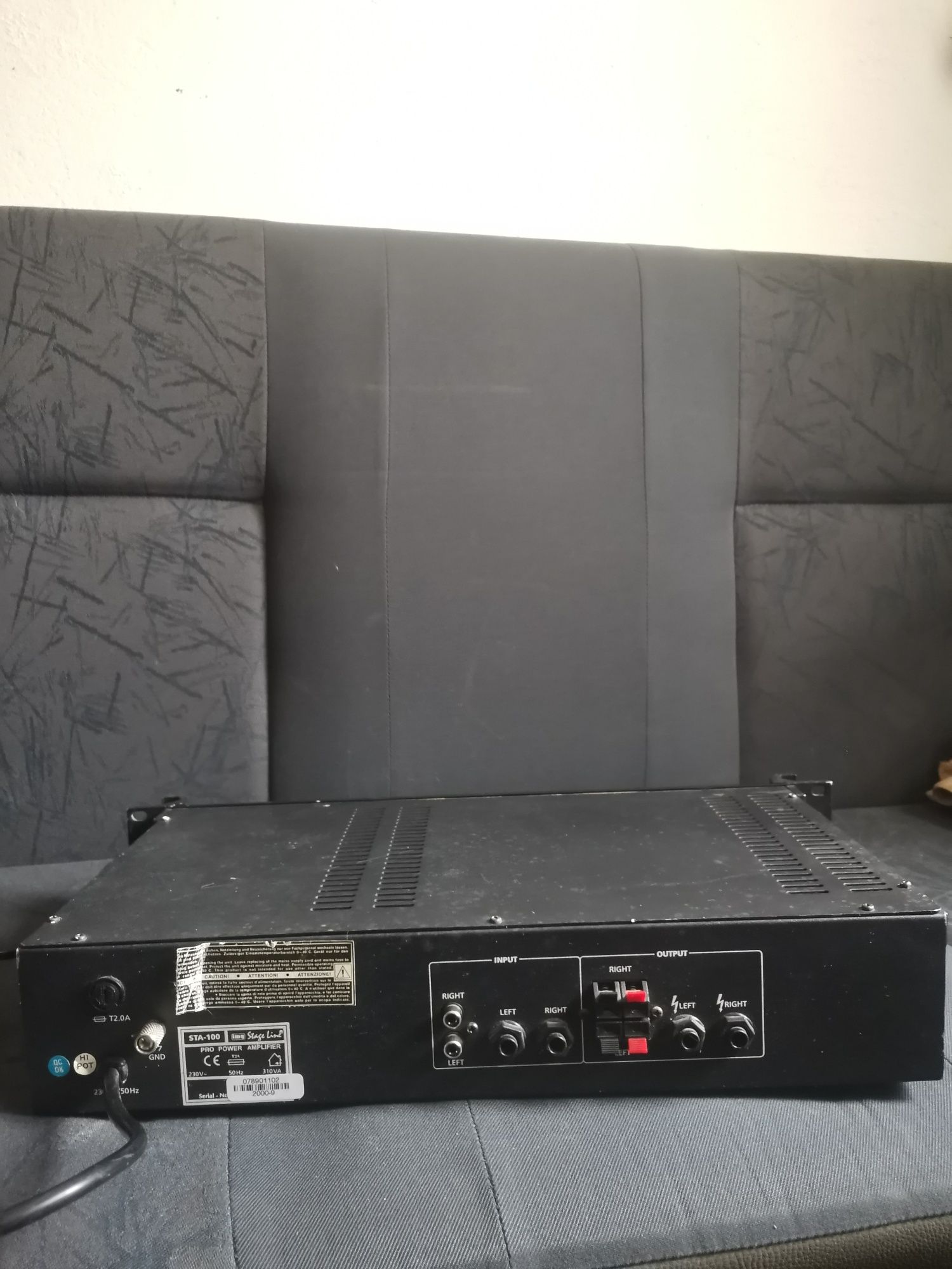 Stație amplificator stage line. Rcf fbt dynacord qsc nexo