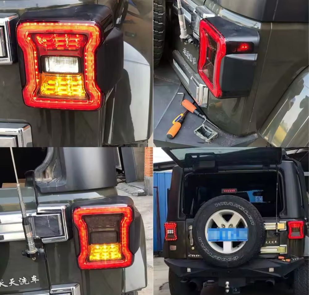 Lampa Lampi Spate Stop Stopuri Triple Tripla Jeep Wrangler JK 2007-18
