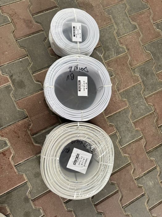 Cablu electric MYYM litat turcesc 2x1.5, 3x1.5, 4x1.5, 5x1.5 și 2x2.5,