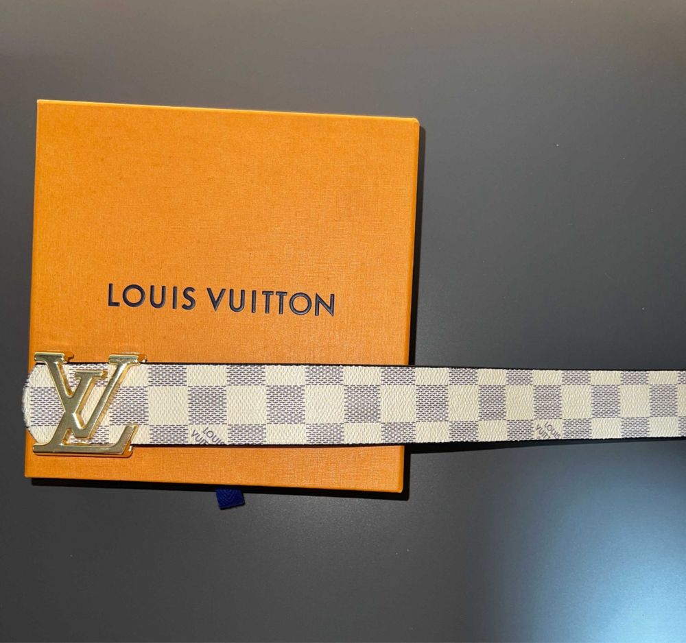 Curea LV Louis Vuitton piele naturala PREMIUM