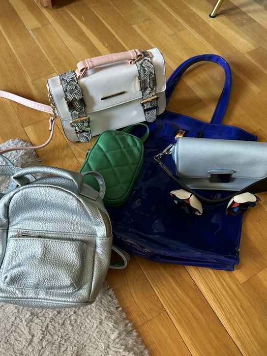 Дамска чанта Zara, Ted Baker, Stradivarius, River Island, Berska