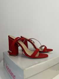 Sandale casual roșii