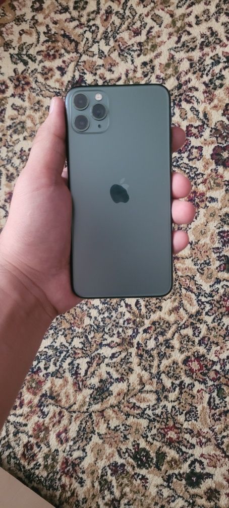 Apple Iphone 11 Pro Max 64GB Green Original LL/A Holati Ideal Radnoy