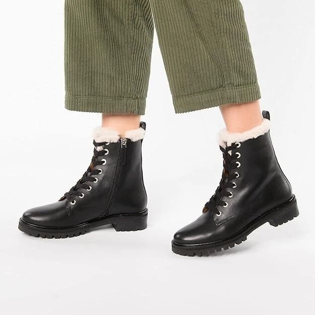 Ghete/bocanci din piele Kate Spade