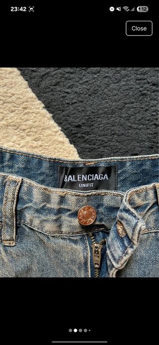 Blugi balenciaga baggy