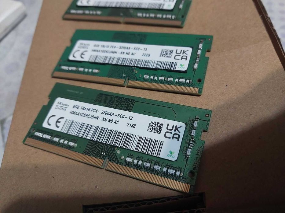 8GB 3200Mhz CL22 - SK Hynix (SO-DIMM - за лаптоп)