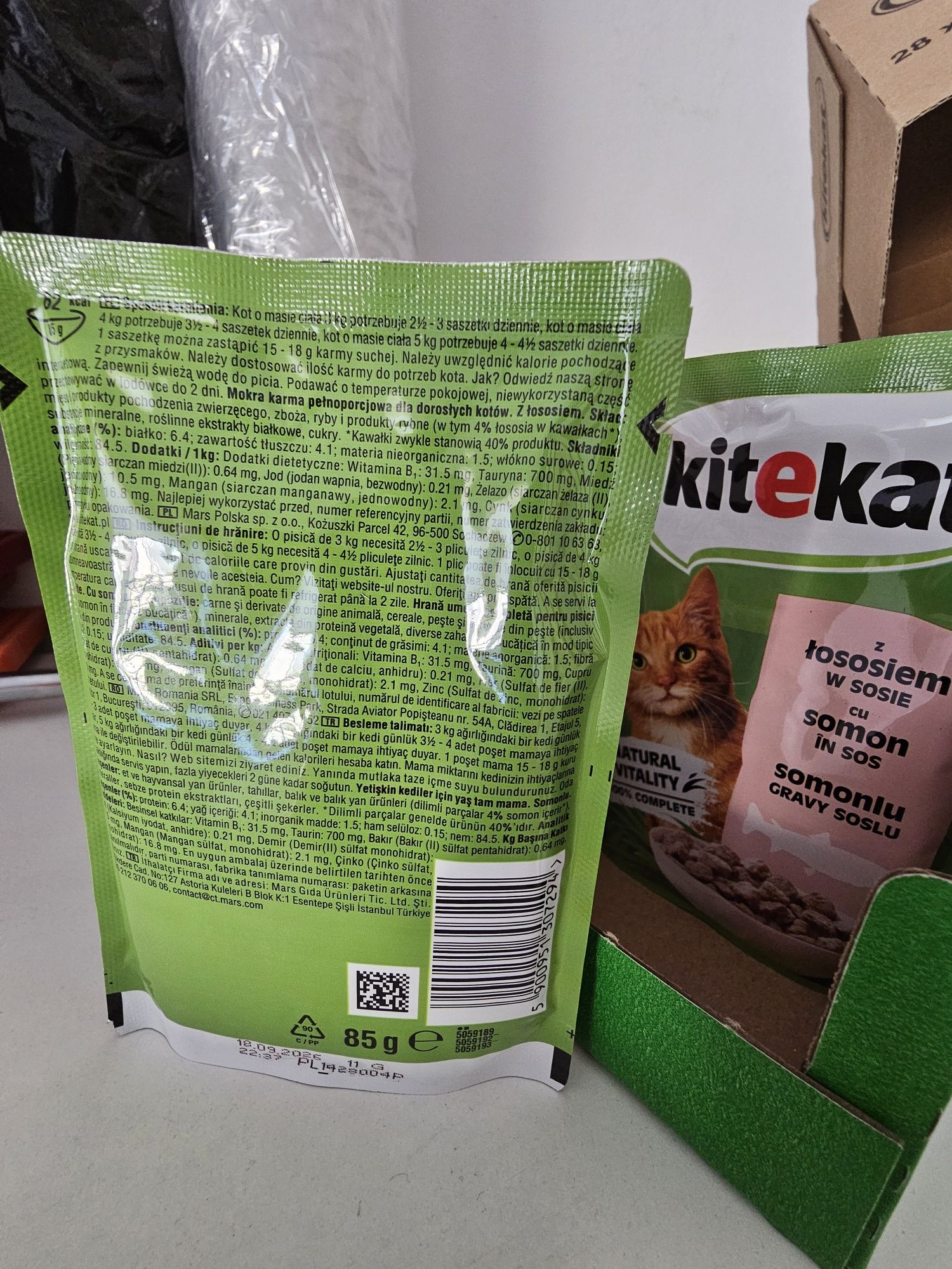 Mancare pentru pisici Kitekat  - 50 plicuri