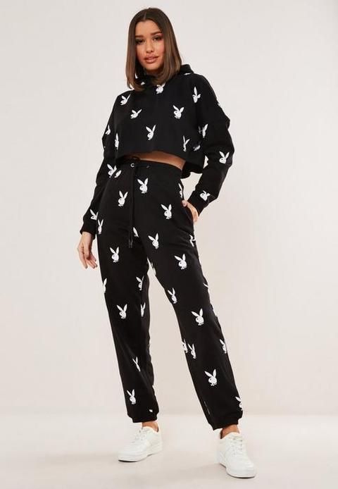 Playboy Missguided спортен сет дамски комплект от 2 части