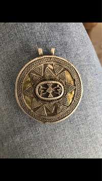 Античен сребърен медальон от 20век