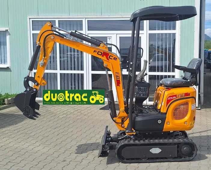 Excavator 1060 kG cu motor KUBOTA in 3 pistoane, FORCE 311EX