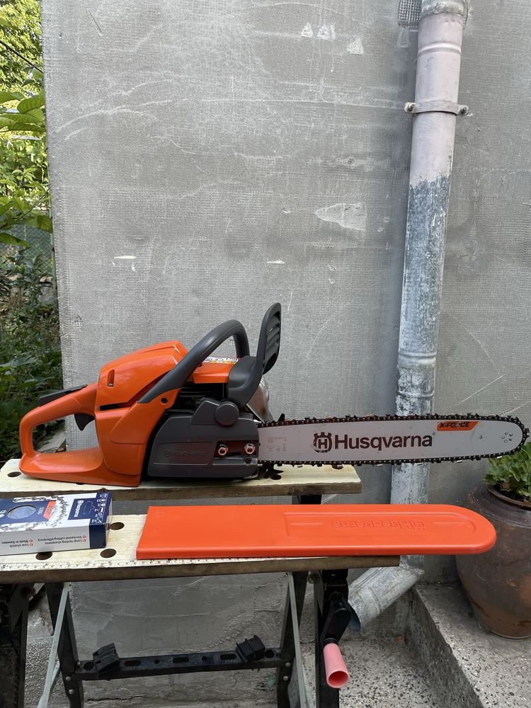 Моторен трион Husqvarna 455 Rancher в гаранция.