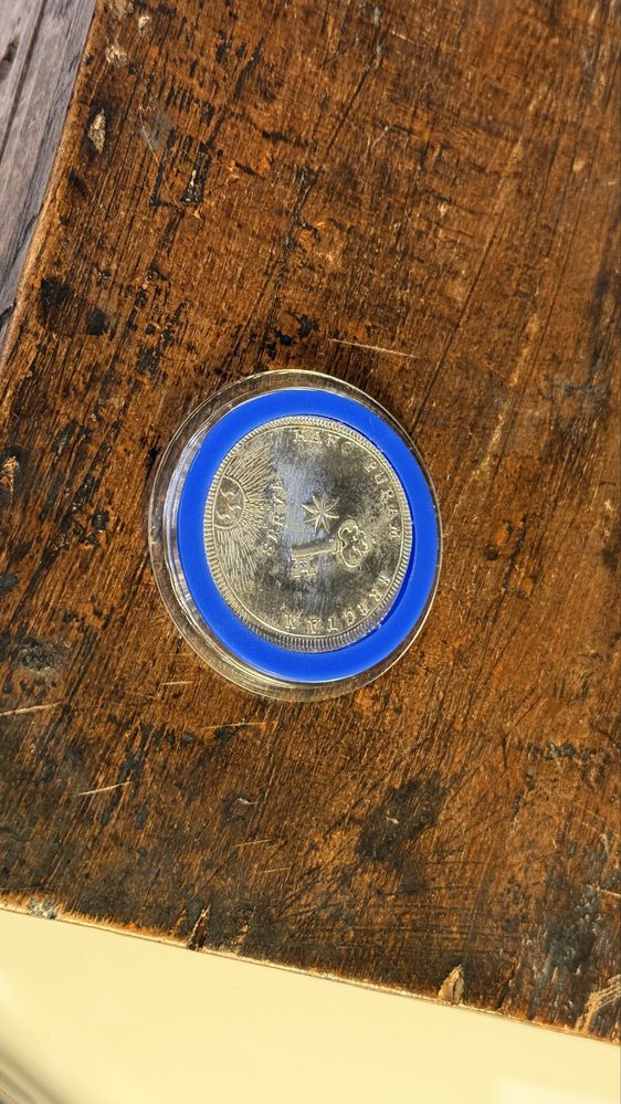 Moneda argint taler germania worms argint 1971