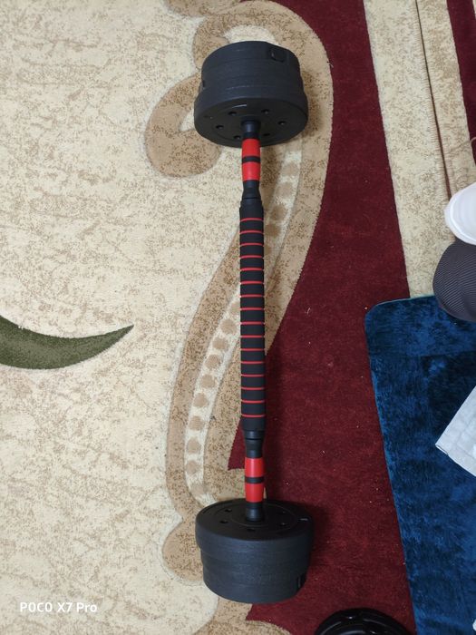 спортивный набор разборочного грифа 20 кг