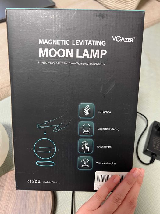 3D LED Луна Лампа