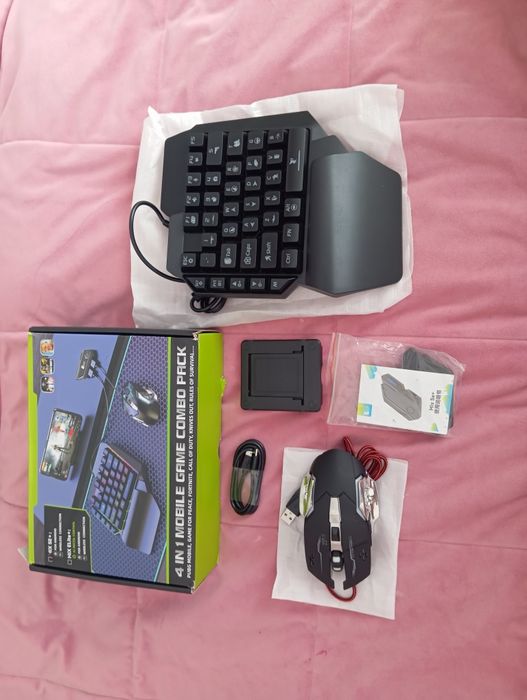 Игровой набор для игры на телефоне 4 в 1