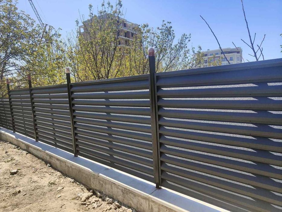 Garduri din sipca metalică plasa burdurata jaluzele orizontale