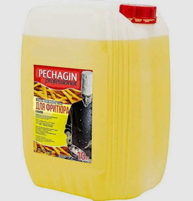 Масло Печагин Pechagin Professional для фритюра подсолнечное 10л