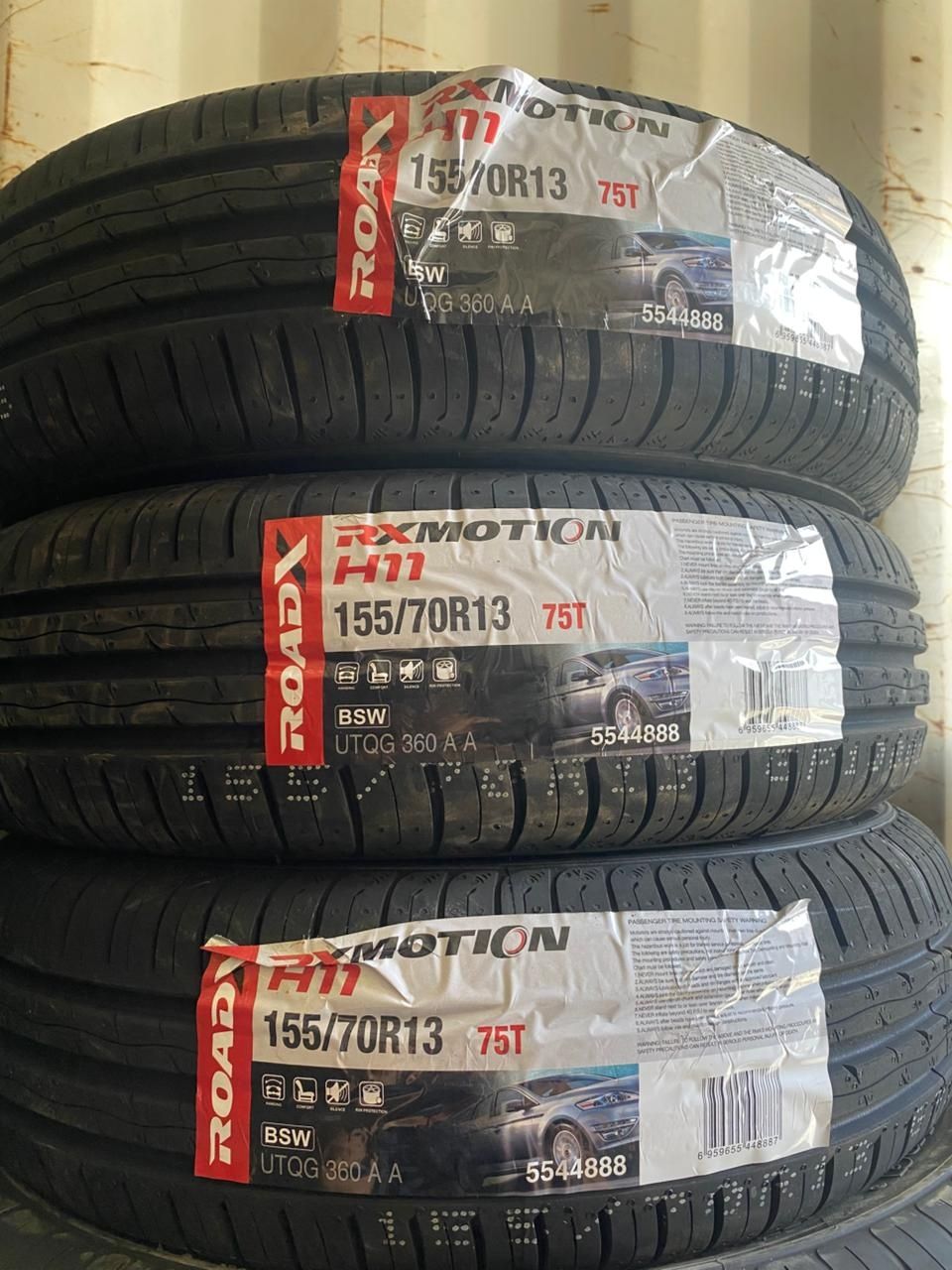 Новые шины 155/70/13 RoadX , работаем круглосуточно