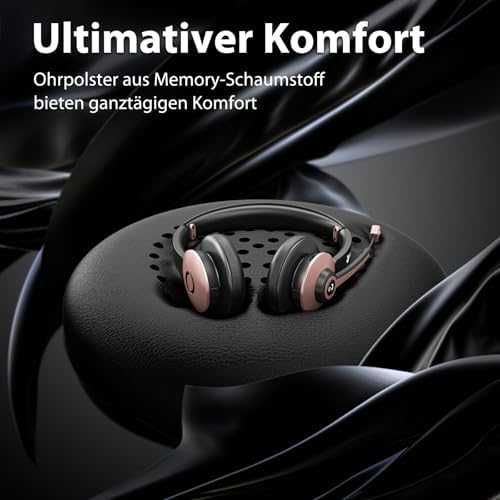 Нови Bluetooth Слушалки с Микрофон + USB | Шумопотискане, 26ч Батерия