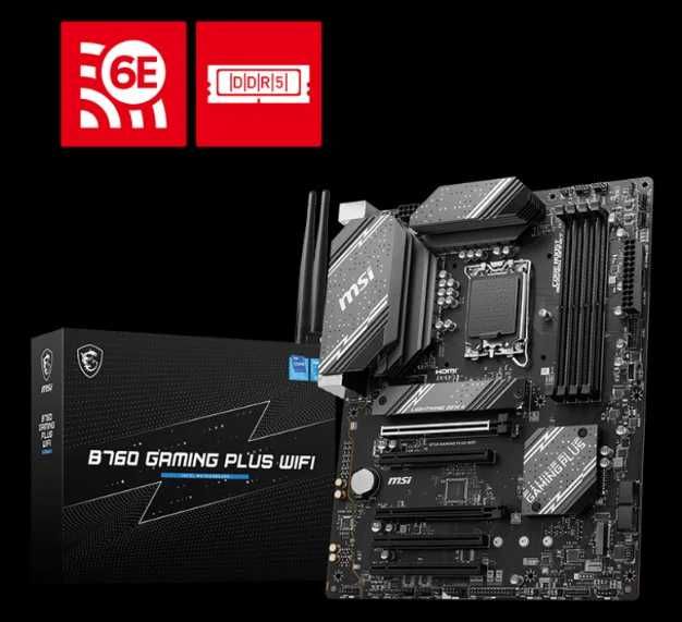 Продаётся MSI B760 gaming plus Wi-Fi