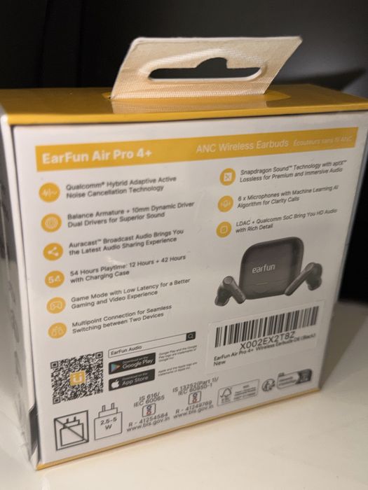 Слушалки Ear Fun Air Pro 4+