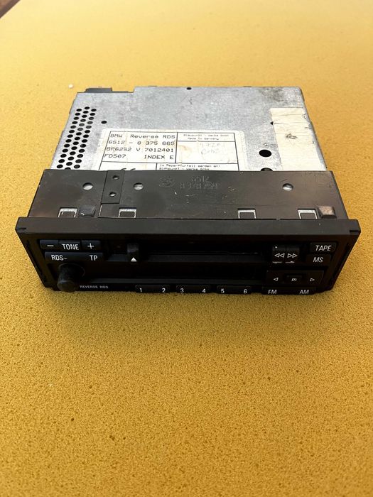 Radio original BMW Reverse RDS, Blaupunkt, OEM (E36, E34, E30, Z3)