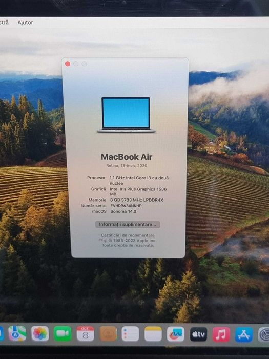 MacBook Air i3  2020 Bmg Amanet 95062