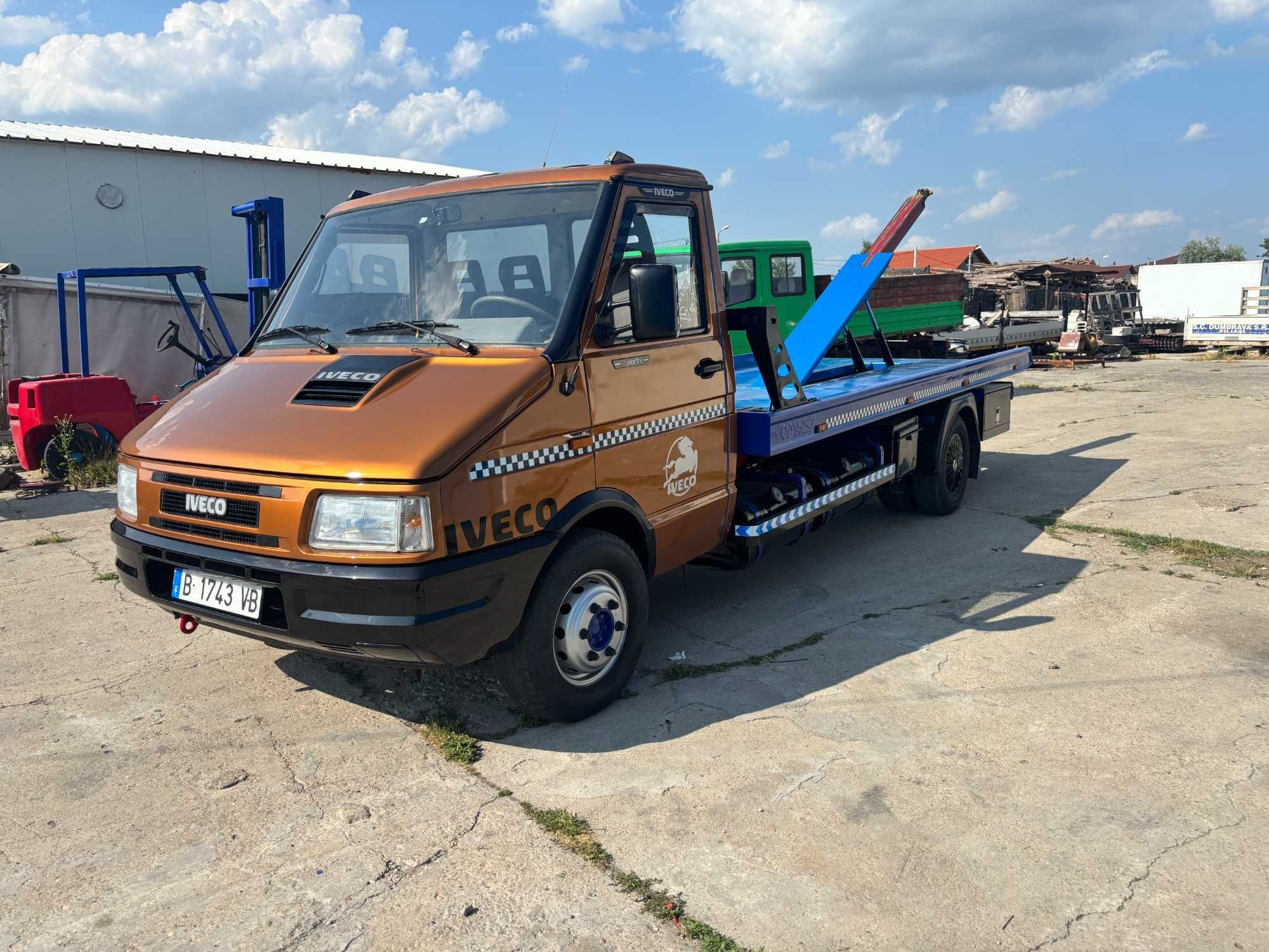 iveco 59,12 platou hidraulic