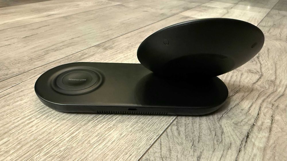 Samsung Wireless Charger Duo, Negru, EP-N6100TBEGWW